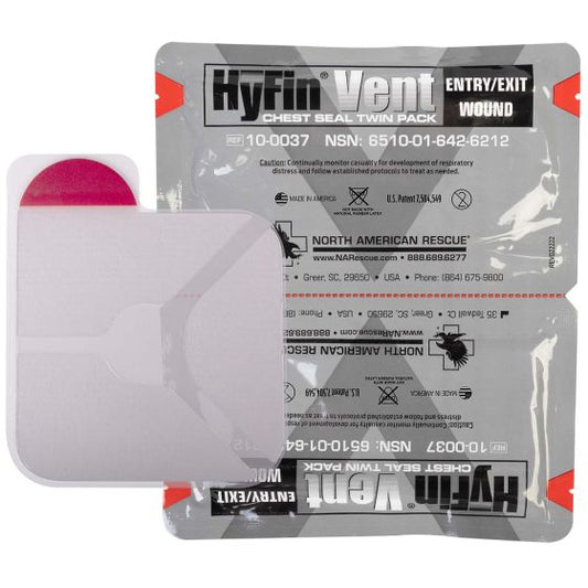 Hyfin Vented Twin Pack Chest Seal